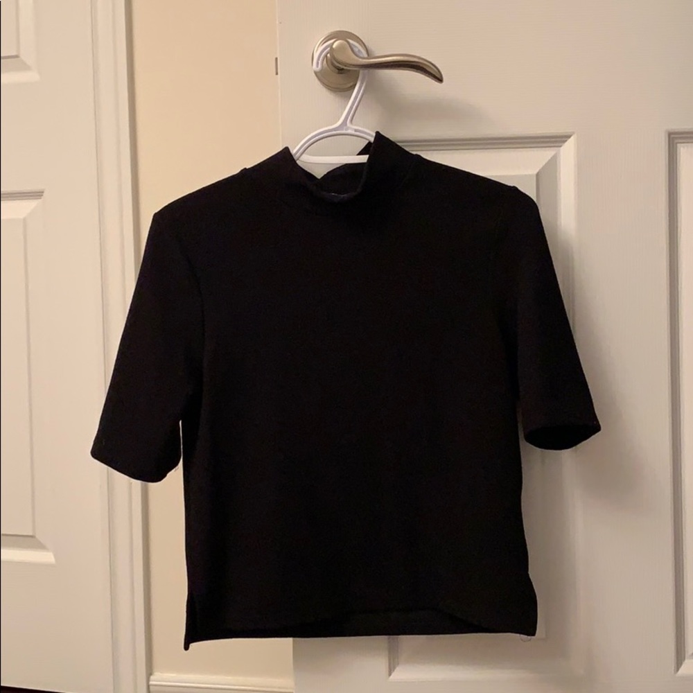 Black Mock TurtleNeck
